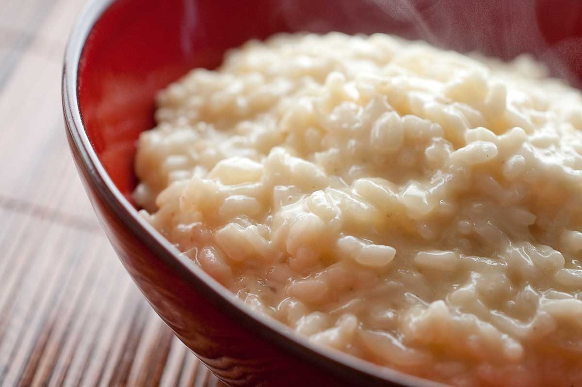 risoto de queijo brie